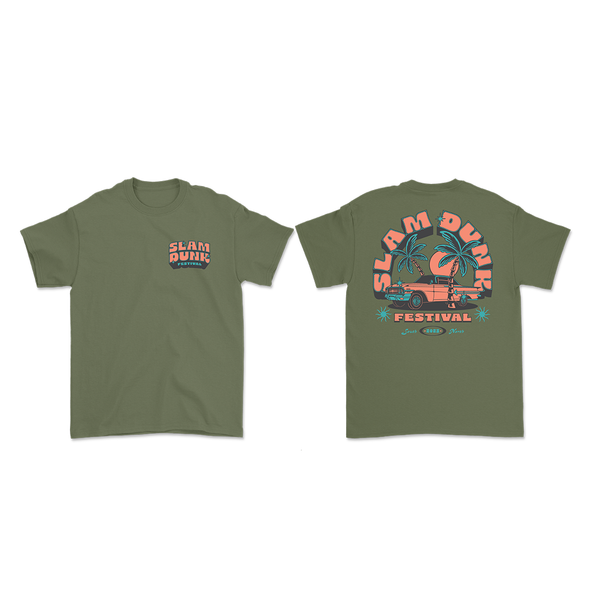 Military Green 'SoCal' T-Shirt